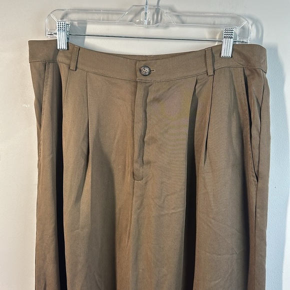 NWOT Reformation Mason Trouser Pants Size 12 - Picture 3 of 13